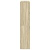 vidaXL Raumteiler Sonoma-Eiche 100x33x156,5 cm Holzwerkstoff