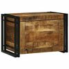 vidaXL Aufbewahrungsbox Braun und Schwarz 60 x 40 x 41 cm