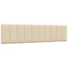 vidaXL Bettgestell ohne Matratze "Hanko" Creme 200x200 cm Stoff