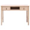 vidaXL Schreibtisch Natur 110 &times; 45 &times; 76 cm Holz