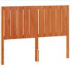 vidaXL Kopfteil Wachsbraun 135 cm Massivholz Kiefer