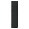 vidaXL 5-tlg. Raumteiler Schwarz 200x180 cm Stahl