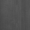 vidaXL Schuhschrank HAMAR Dunkelgrau 85x40x108 cm Massivholz Kiefer