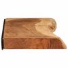 vidaXL Wandregale 2 Stk. 100x20x3,5 cm Massivholz Akazie