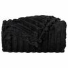 vidaXL Wohndecken 6 pcs Schwarz 270 x 240 cm Fleece