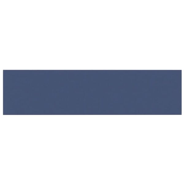 vidaXL Wandpaneele 12 Stk. Blau 60x15 cm Stoff 1,08 m&sup2;