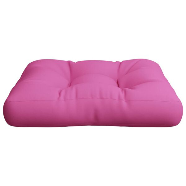 vidaXL Palettenkissen Rosa 50x50x12 cm Stoff