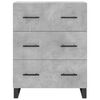 vidaXL Sideboard Betongrau 69,5x34x90 cm Holzwerkstoff