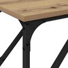 vidaXL Konsolentisch Artisan-Eiche 200 x 29 x 75 cm