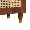 vidaXL Nachttische mit Schubladen 50 x 33 x 62 cm Massivholz Mango