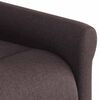 vidaXL Relaxsessel mit Aufstehhilfe Dunkelbraun Stoff