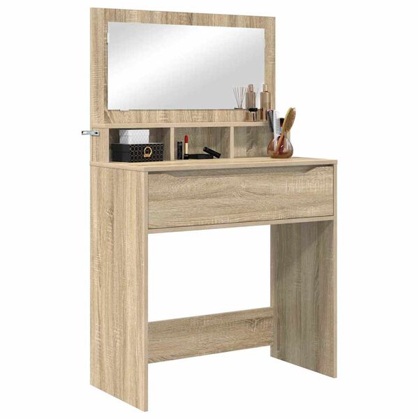 vidaXL Schlafzimmer-Frisiertische Sonoma-Eiche 80 x 39,6 x 135 cm