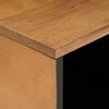 vidaXL Couchtisch mit T&uuml;r Hellbraun 80 x 50 x 40 cm Massivholz Akazie