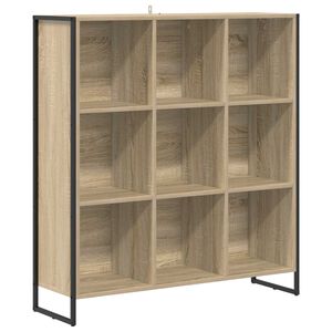 vidaXL B&uuml;cherregal Sonoma 99,5 x 30 x 108 cm Holzwerkstoff
