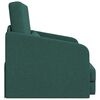 vidaXL Schlafsofa 60cm Dunkelgr&uuml;n Stoff