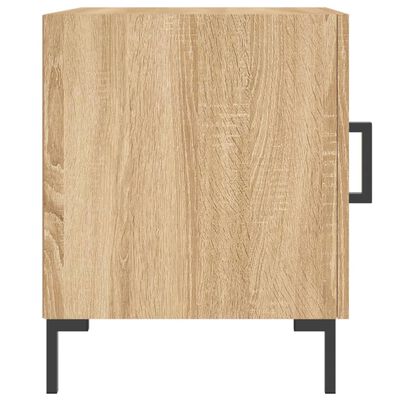 vidaXL Nachttisch Sonoma-Eiche 40x40x50 cm Holzwerkstoff