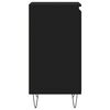vidaXL Sideboards 2 Stk. Schwarz 40x35x70 cm Holzwerkstoff