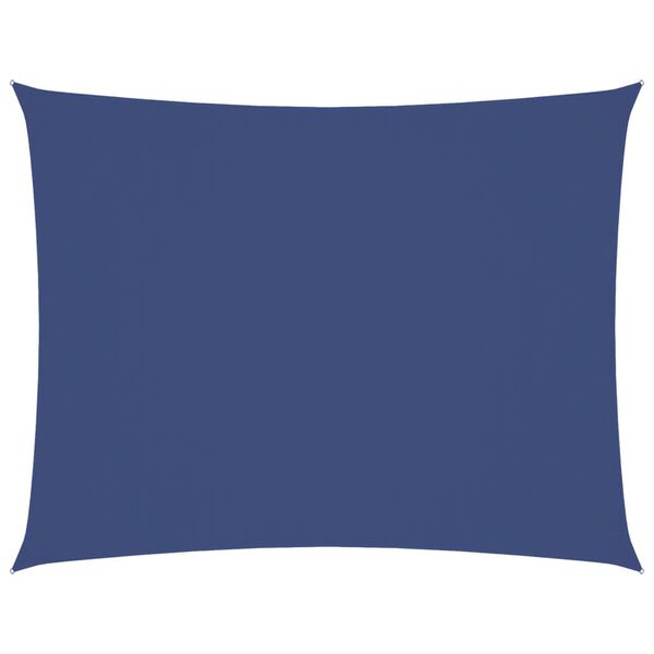 vidaXL Sonnensegel Oxford-Gewebe Rechteckig 3x6 m Blau