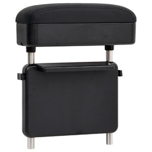 vidaXL Universal-Autoarmlehne Schwarz 23x8x(30-38) cm ABS