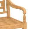 vidaXL 4-tlg. Garten-Lounge-Set Massivholz Teak