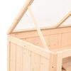 vidaXL Hamsterk&auml;fig 89,5x45x45 cm Massivholz Tanne
