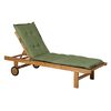 Madison Auflage f&uuml;r Sonnenliege Basic 200x60 cm Gr&uuml;n