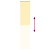 vidaXL Verdunkelungsrollo Gelb 45x230 cm Stoffbreite 40,7 cm Polyester