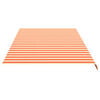vidaXL Markisenbespannung Gelb und Orange 6x3 m