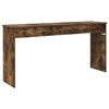 vidaXL Klavierst&auml;nder Ger&auml;ucherte Eiche 130 x 32 x 64 cm Holzwerkstoff