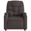 vidaXL Relaxsessel Dunkelbraun Stoff