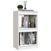 vidaXL B&uuml;cherregal Wei&szlig; 40x30x71,5 cm Massivholz Kiefer