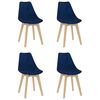 vidaXL 5-tlg. Essgruppe Blau