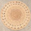 Dutch Lifestyle Teppich Jaipur Classic 150 cm Rund Beige