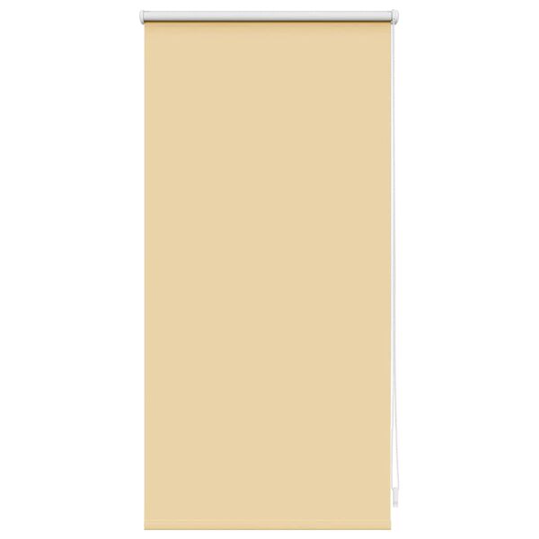 vidaXL Verdunkelungsrollo 44,4 x 100 cm, Stoffbreite 40 cm, Beige
