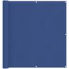 vidaXL Balkonsichtschutz Blau 110 x 200 cm Oxford-Stoff