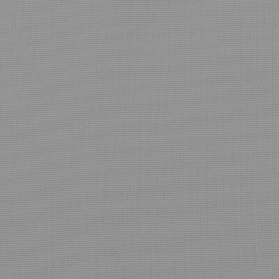 vidaXL Gartenbank-Auflage Grau 150x50x7 cm Oxford-Gewebe