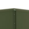 vidaXL Pflanzk&uuml;bel Olive Gr&uuml;n 100 x 100 x 80 cm Stahl