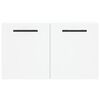 vidaXL Wandschrank Wei&szlig; 60x36,5x35 cm Holzwerkstoff