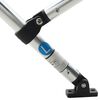 vidaXL 3-Bow Bimini-Top mit Seitenteilen 183x(137-152)x137 cm