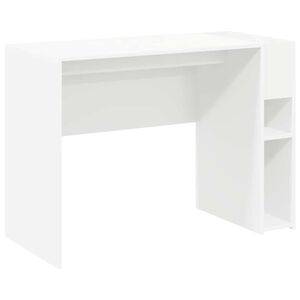 vidaXL Schreibtisch Wei&szlig; Holzwerkstoff 109 x 50 x 78 cm