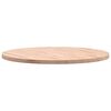 vidaXL Tischplatte &Oslash;70x2,5 cm Rund Massivholz Buche