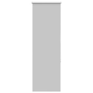 vidaXL Verdunkelungsrollo Hellgrau 55x130 cm Stoffbreite 50,7 cm