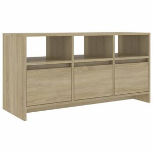 vidaXL TV-Schrank Sonoma-Eiche 102x37,5x52,5 cm Holzwerkstoff