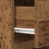 vidaXL Nachttische 2 Stk. Altholz-Optik 39x35x65 cm Holzwerkstoff
