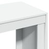 vidaXL Schreibtisch Wei&szlig; 123,5x73,5x75 cm Holzwerkstoff