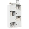 vidaXL B&uuml;cherregal Wei&szlig; 60x24x101,5 cm Holzwerkstoff