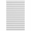 vidaXL Doppelrollo Hellgrau 140x200 cm Stoffbreite 135,9 cm Polyester