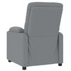 vidaXL Massagesessel Hellgrau Stoff