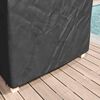 vidaXL Loungerh&uuml;lle Uni Schwarz 74 x 210 x 40 cm Stoff