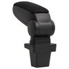 vidaXL Auto-Armlehne Schwarz 14x33x(32-48,5) cm ABS